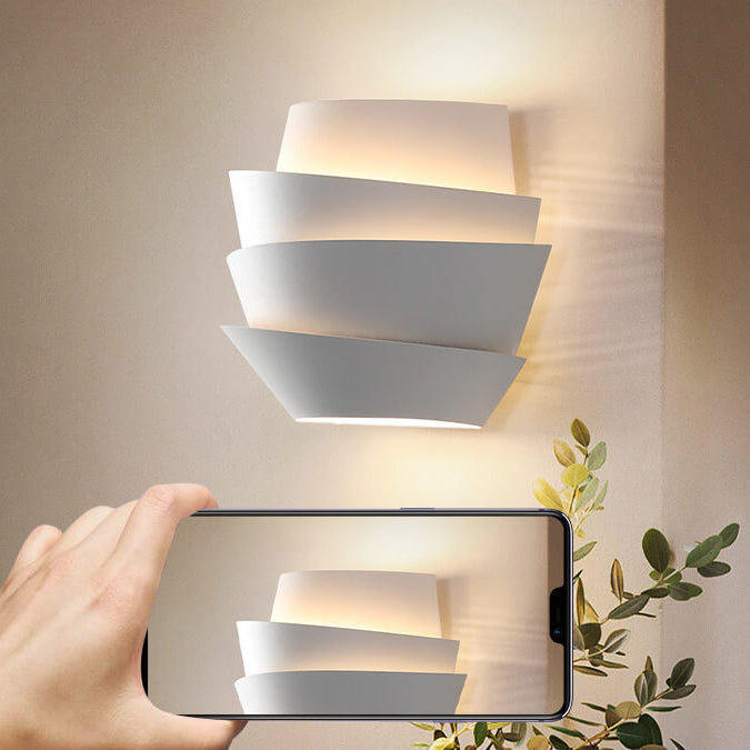 NordicGlow | Elegant Modern Iron Double-Point Wall Sconce Light