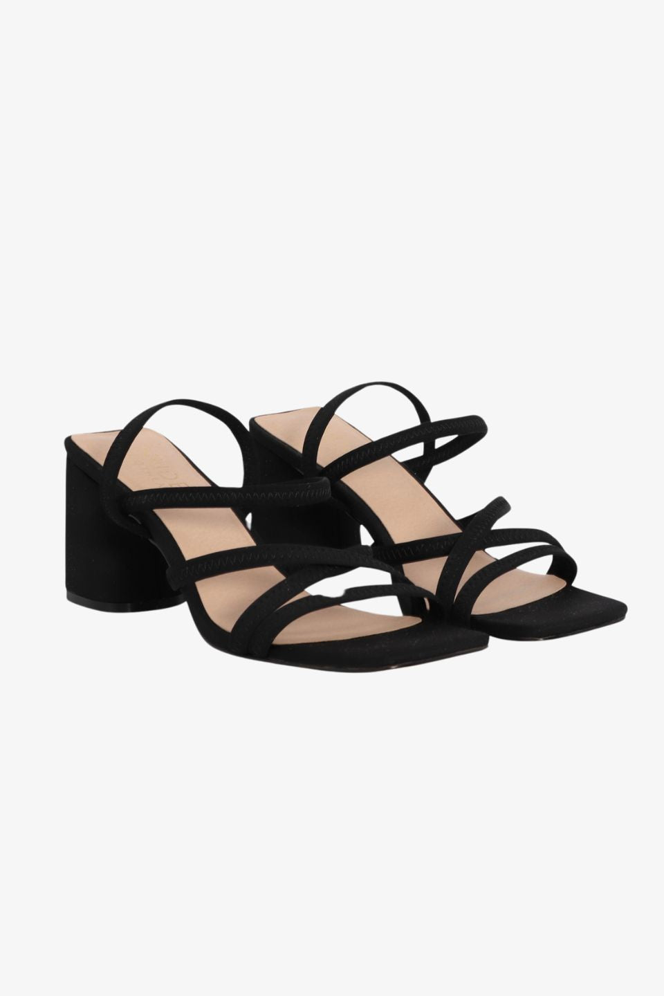 Olivia | Chic Strappy Mid Heel Shoes for All Occasions