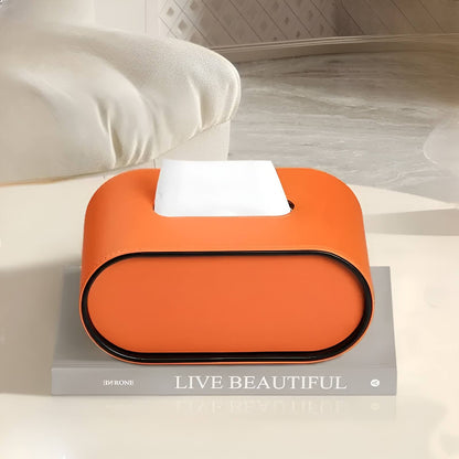 Vivienne | Luxe Leather Tissue Box