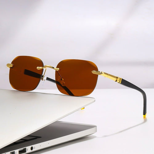 Esme | Sleek Rimless Sunglasses
