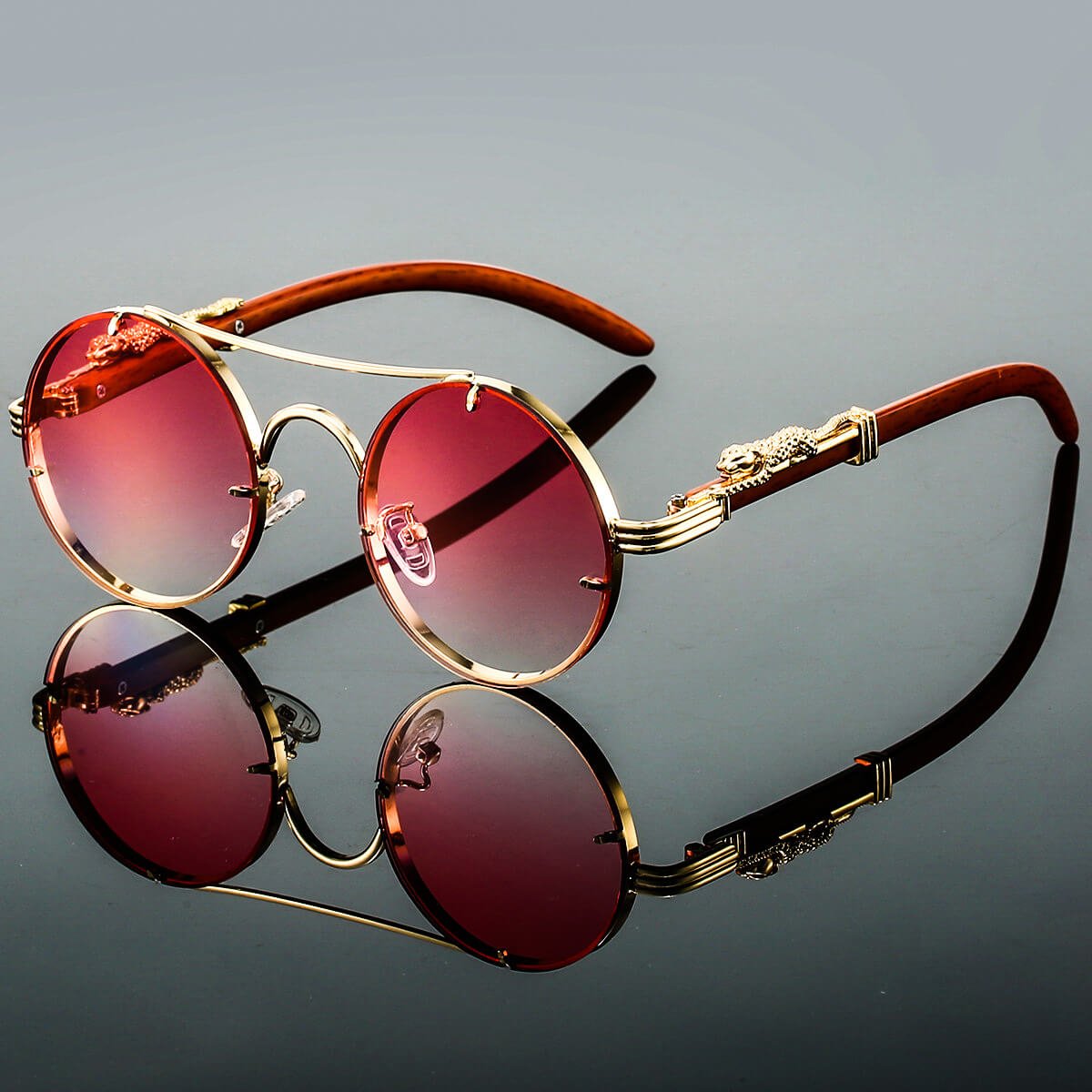 Vivienne | Panthera Onca Retro Sunglasses