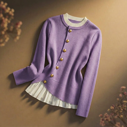 Vivienne | Luxe Merino Wool Pearl Sweater