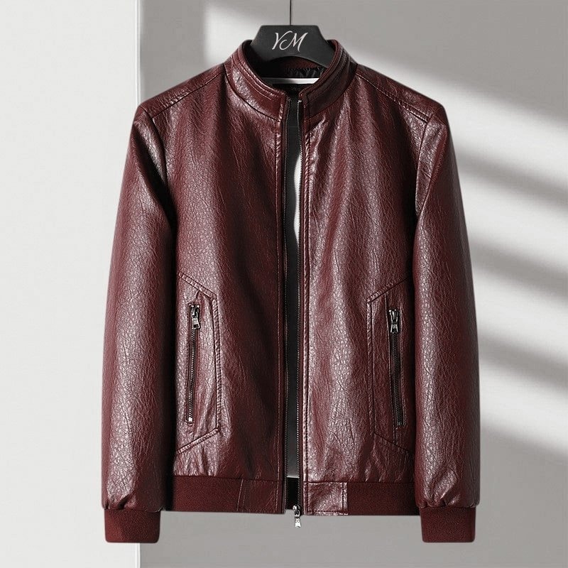 Felix | Luxe Leather Biker Jacket