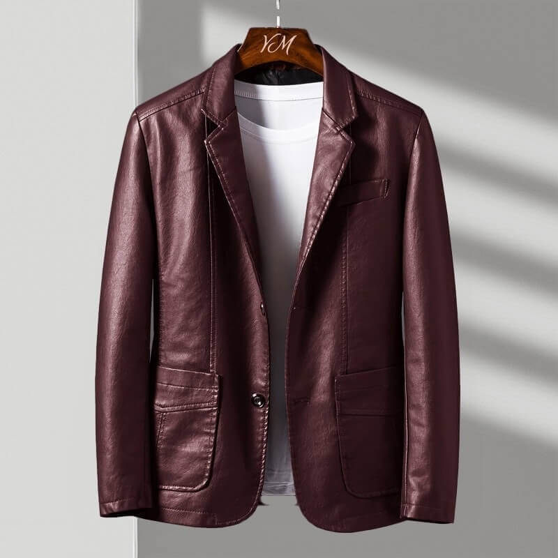 Julian | Luxe Leather Biker Jacket