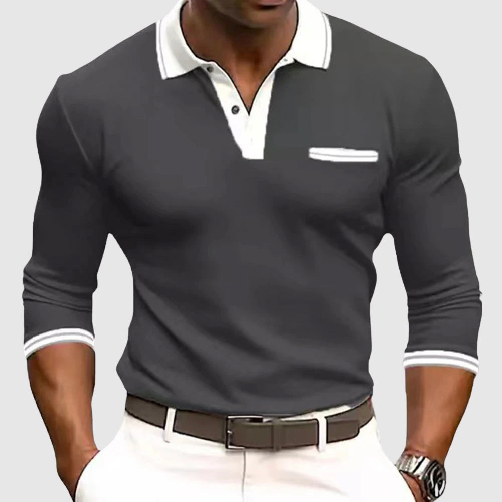 Arthur | Shirt with Chic Contrast Accents