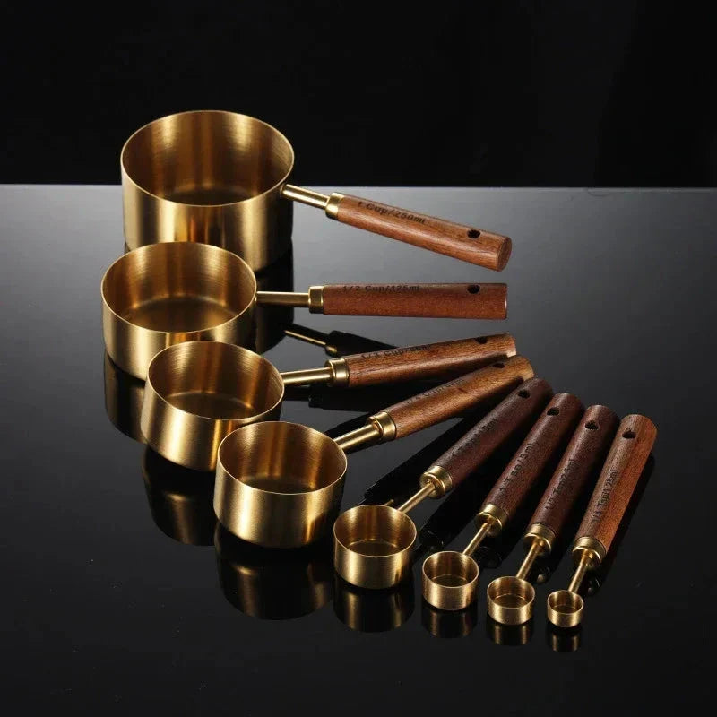 Freya | Polished Stainless Steel Measuring Set