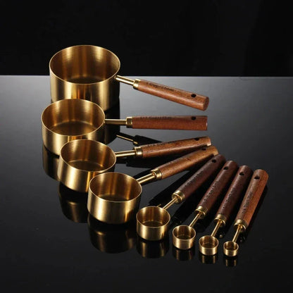 Freya | Polished Stainless Steel Measuring Set