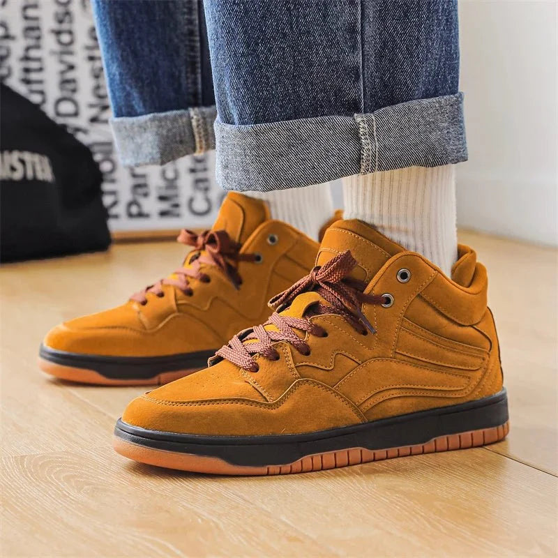 Julian | Luxe Leather Basketball Sneakers