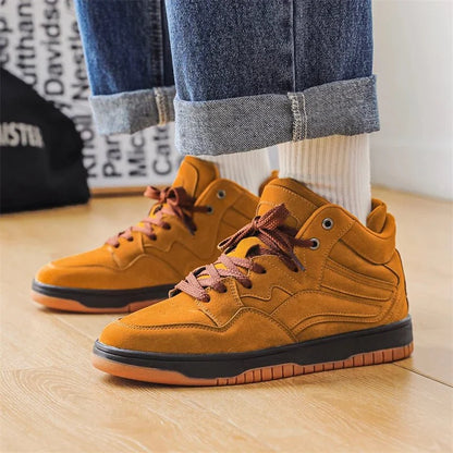 Julian | Luxe Leather Basketball Sneakers