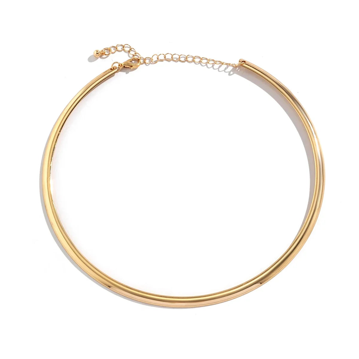 Eliza | Polished Collar Necklace in Non-Tarnish Metal