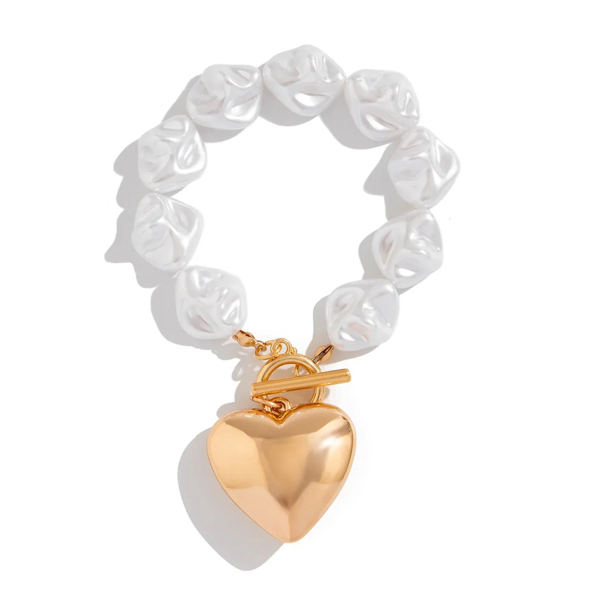Anneliese | Elegant Pearl Charm Bracelet