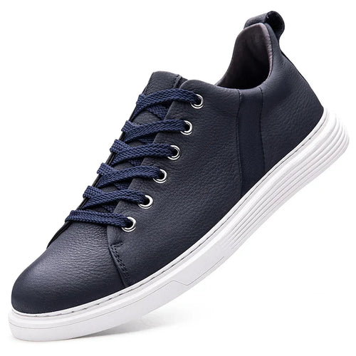 Callum | Luxe Leather Low-Top Sneakers