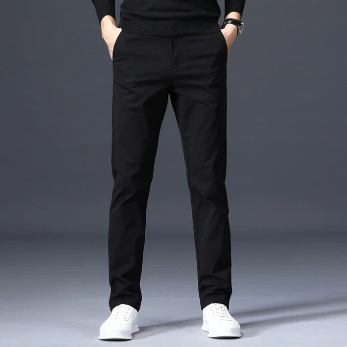 Octavian | Tailored Slim-Fit Cotton Trousers