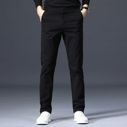 Octavian | Tailored Slim-Fit Cotton Trousers