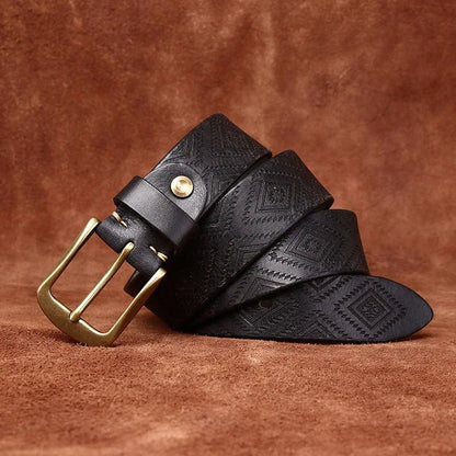 Freya | Luxe Tribal Leather Belt