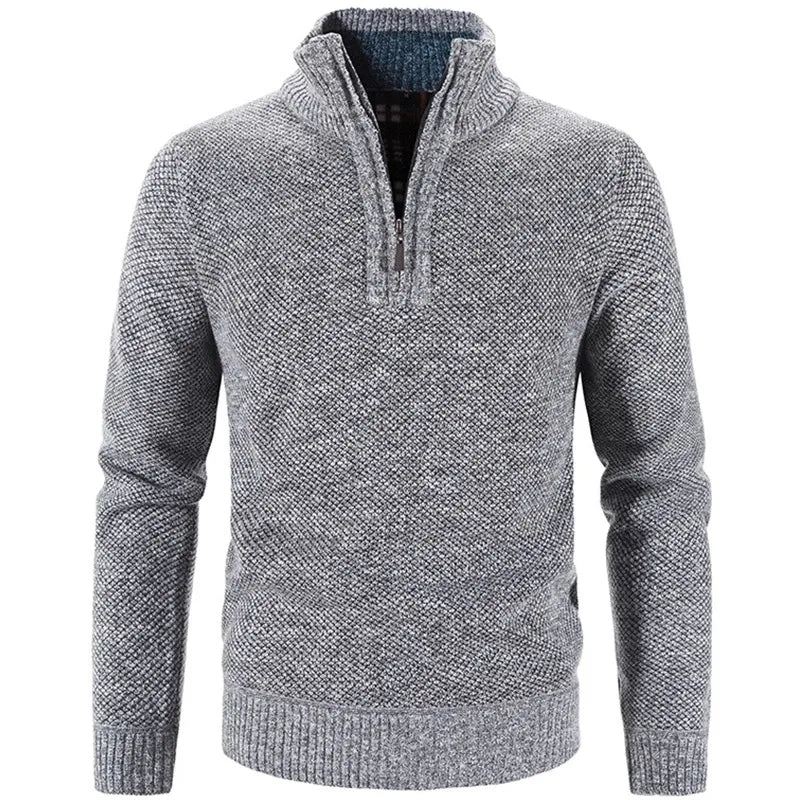 Isaac | Luxe Half-Zip Sweater