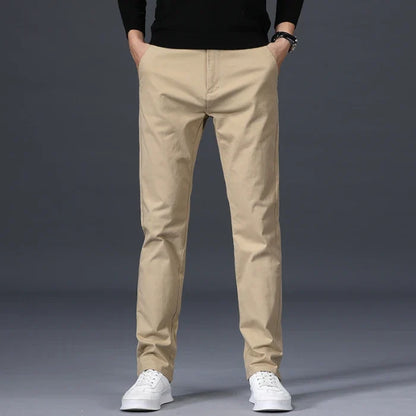 Octavian | Tailored Slim-Fit Cotton Trousers