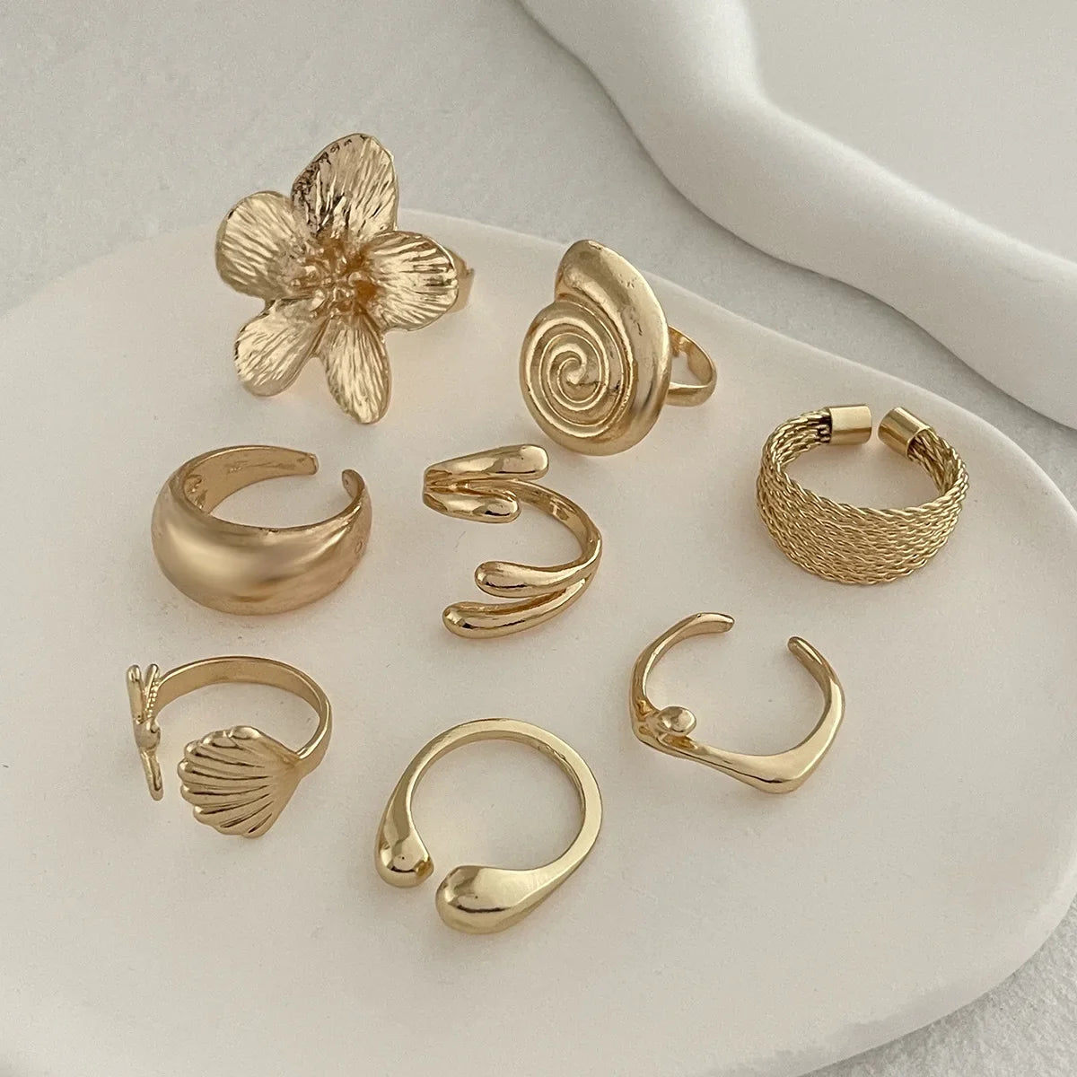 Ophelia | Elegant Savona Ring Set