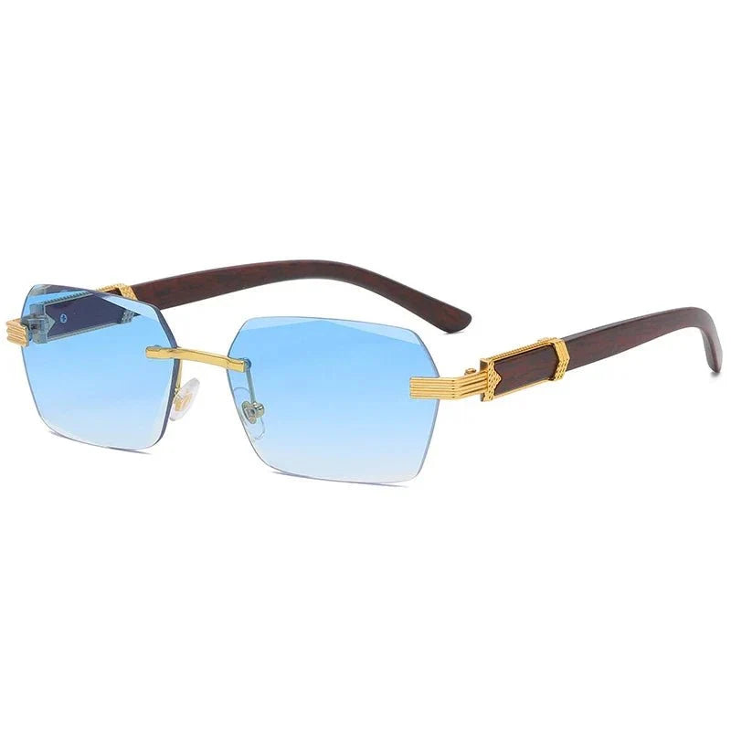 Juliette | Rimless Square Sunglasses