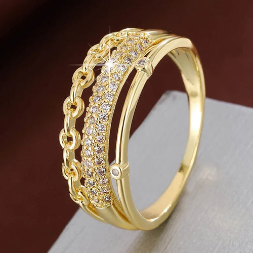 Ivy | Elegant Pavé Ring