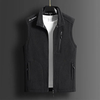 Cedric | Luxe Fleece Zip-Up Vest