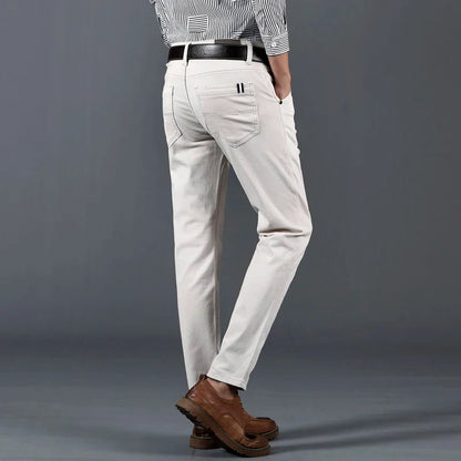 Finnian | Tailored Cotton Dress Trousers