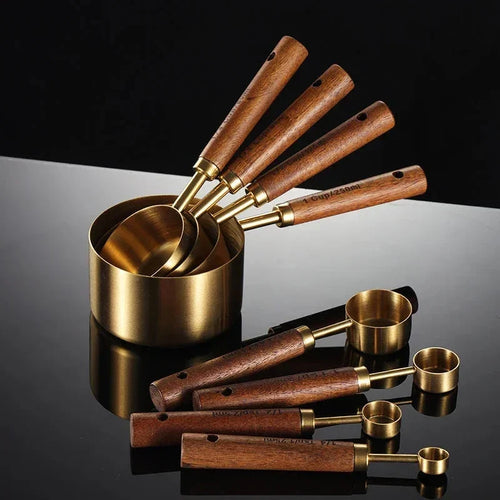 Freya | Polished Stainless Steel Measuring Set