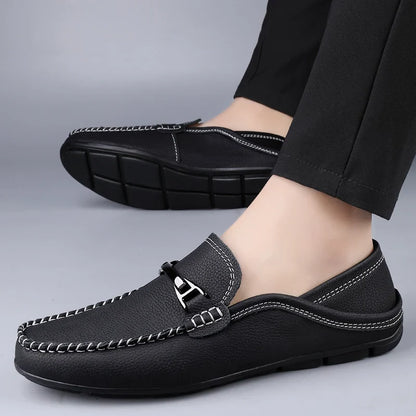 Silas | Luxe Leather Loafers
