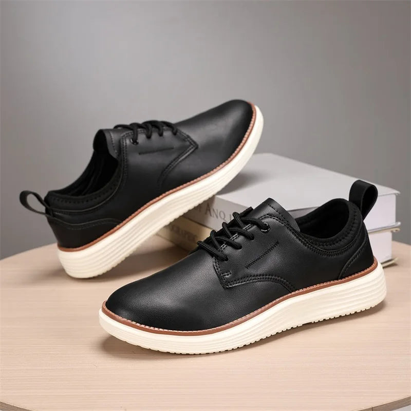 Elias | Premium Leather Lace-Up Shoes