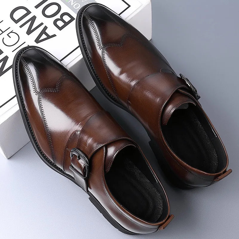 Laurent | Elegant Leather Dress Shoes
