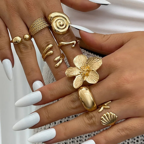 Ophelia | Elegant Savona Ring Set