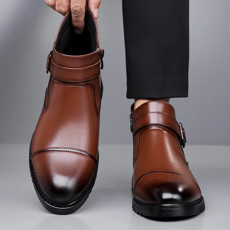 Archer | Luxe Leather Chelsea Boots