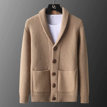 Marcus | Classic Wool Button-Up Shirt