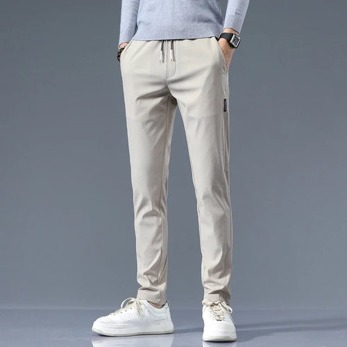 Rufus | Tailored Slim Fit Cotton Trousers