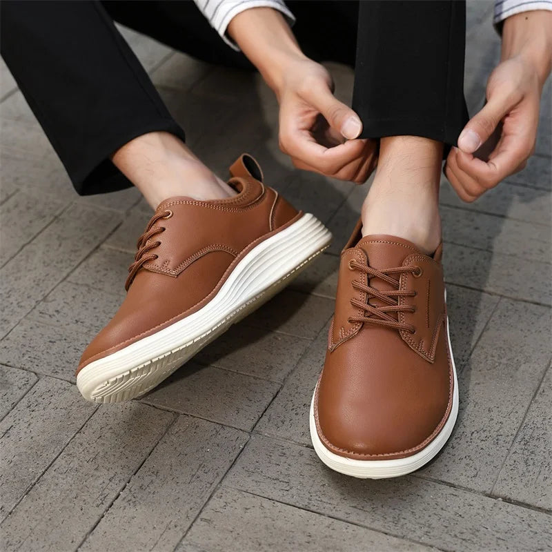 Elias | Premium Leather Lace-Up Shoes