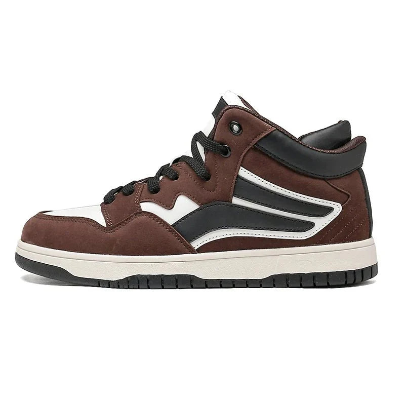Julian | Luxe Leather Basketball Sneakers