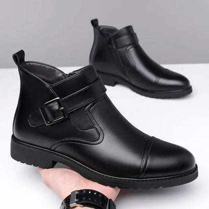 Archer | Luxe Leather Chelsea Boots