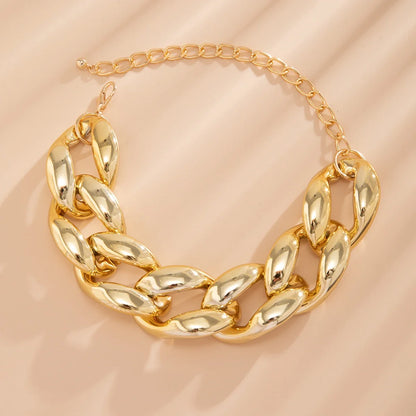 Vera | Sculptural Oversized Link Choker Necklace