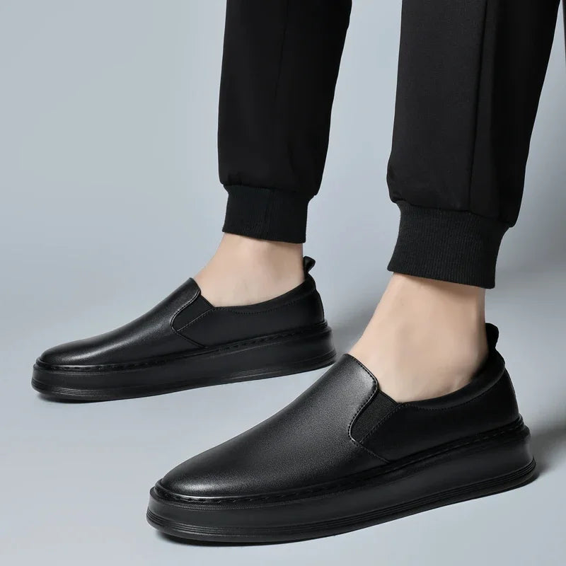 Ludovic | Luxe Leather Slip-On Loafers