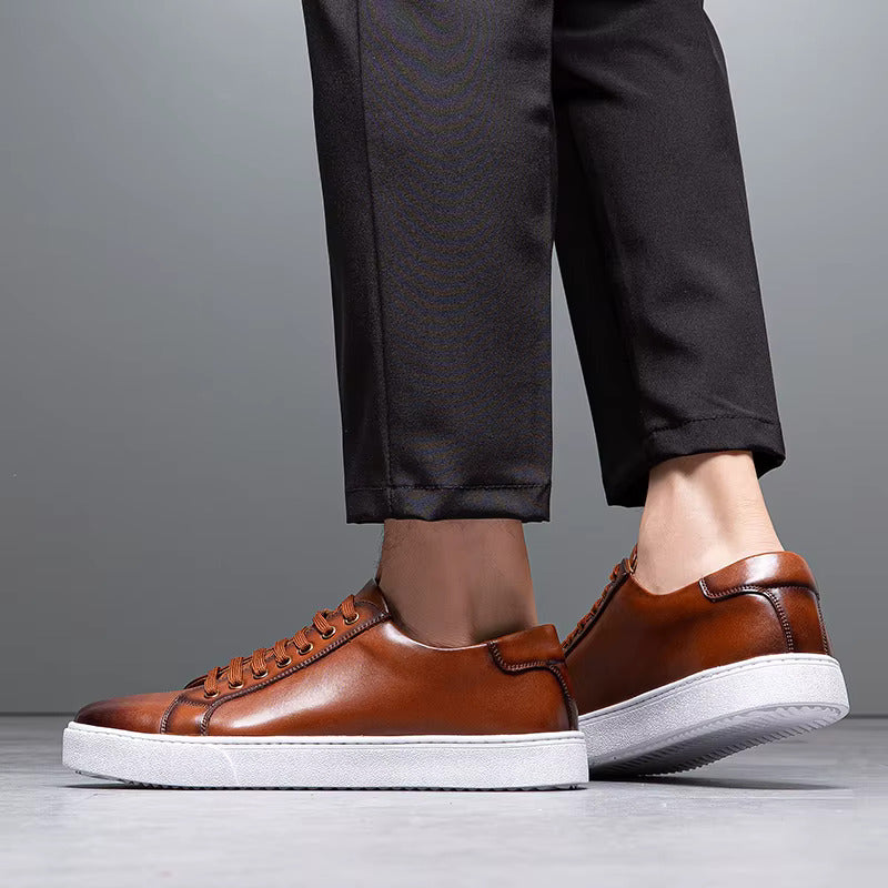 Clyde | Luxe Genuine Leather Sneakers