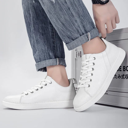 Callum | Luxe Leather Low-Top Sneakers