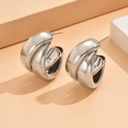 Noor | Elegant Savona Hoop Earrings