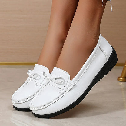 Sigrid | Chic Leather Slip-On Loafers