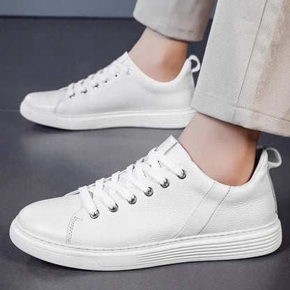 Callum | Luxe Leather Low-Top Sneakers