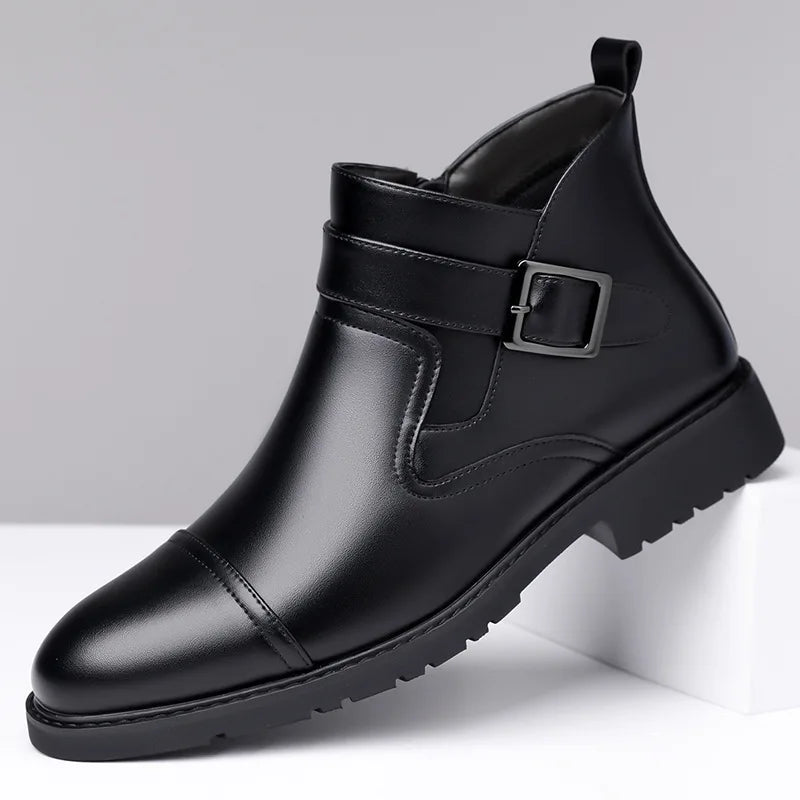 Archer | Luxe Leather Chelsea Boots