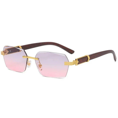 Juliette | Rimless Square Sunglasses