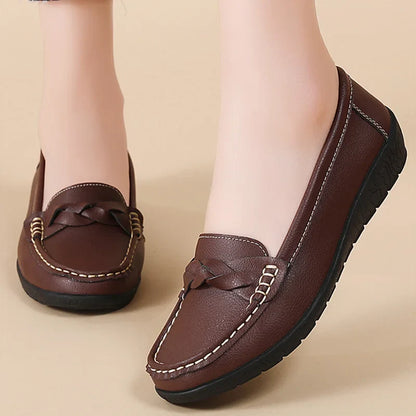 Sylvie | Luxe Leather Cushioned Loafers