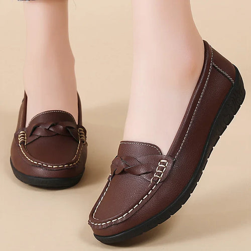Sylvie | Luxe Leather Cushioned Loafers