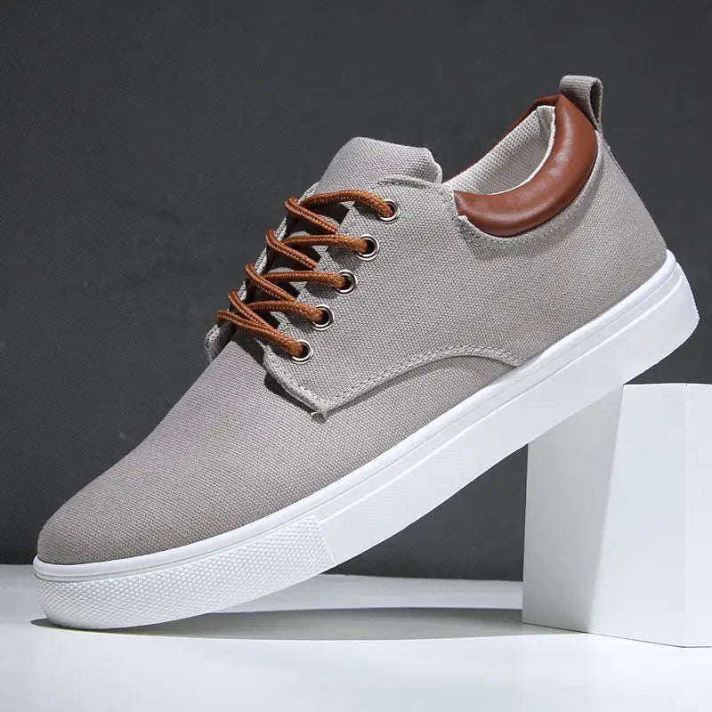 Cormac | Premium Canvas & Leather Orthopedic Sneakers
