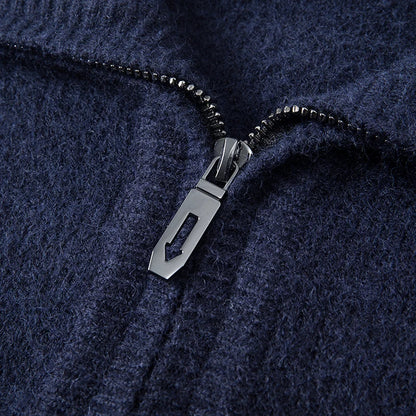Julian | Luxe Quarter-Zip Knit Jumper